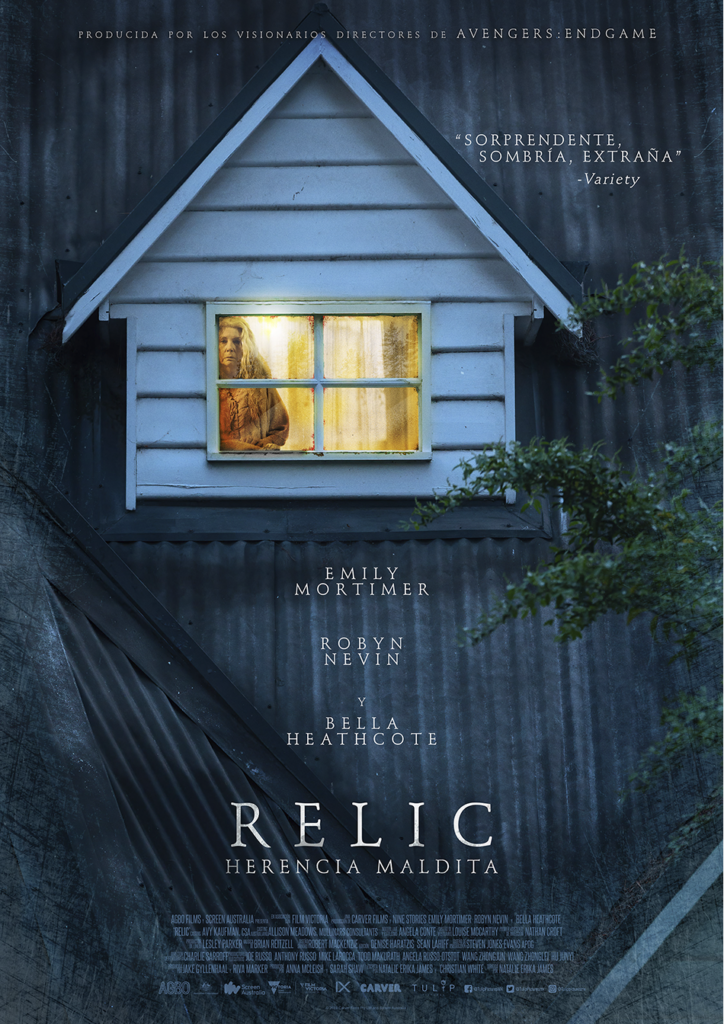 Relic Herencia Maldita movie poster